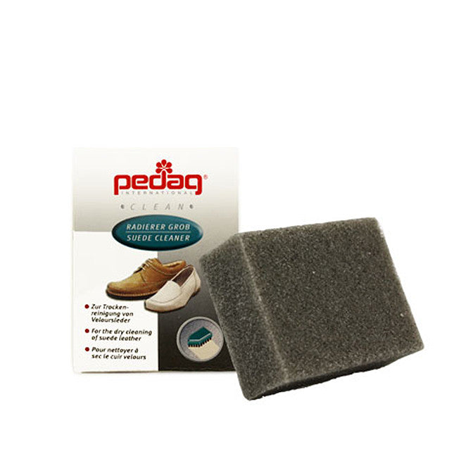 843 Pedag Suede Block Neutral
